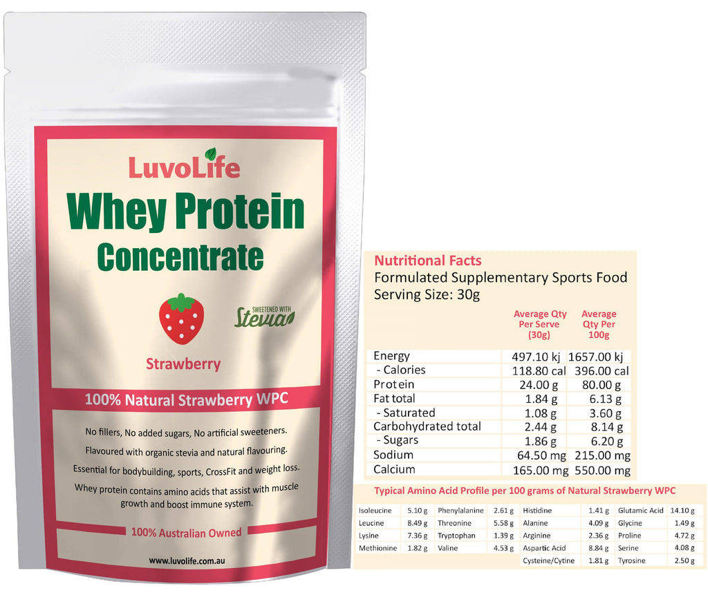 Whey Protein Concentrate - 3kg - LuvoLife